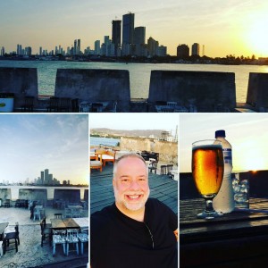 Chris Abraham in Cartagena de Indias Colombia