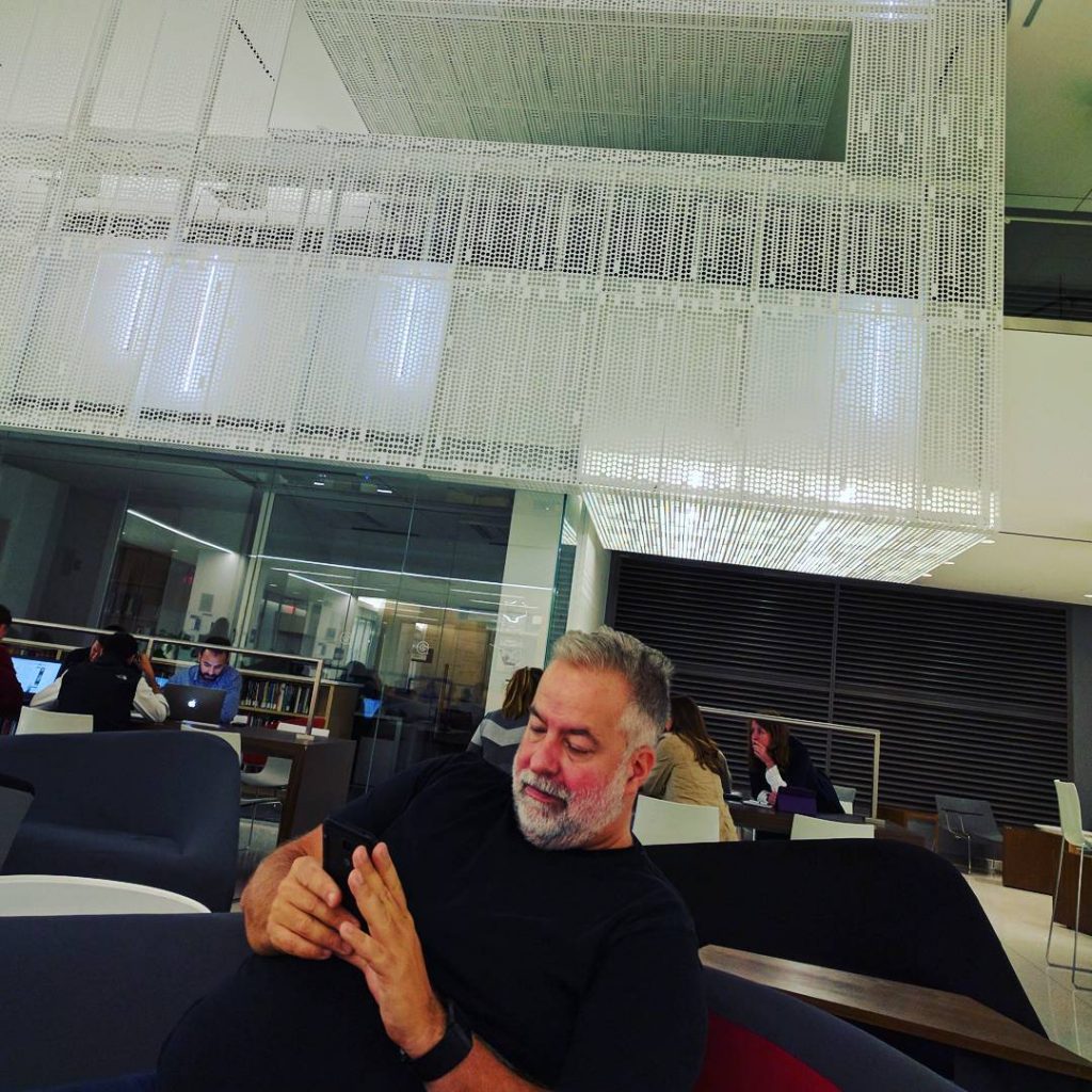 Chris Abraham doing Chris Abraham