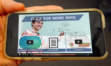 Interactive video on iPhone.