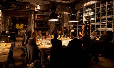 Formal multi-course Italian Dinner Meal