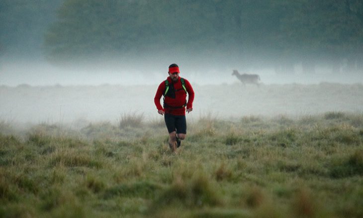 Slow and steady morning jog and jogging