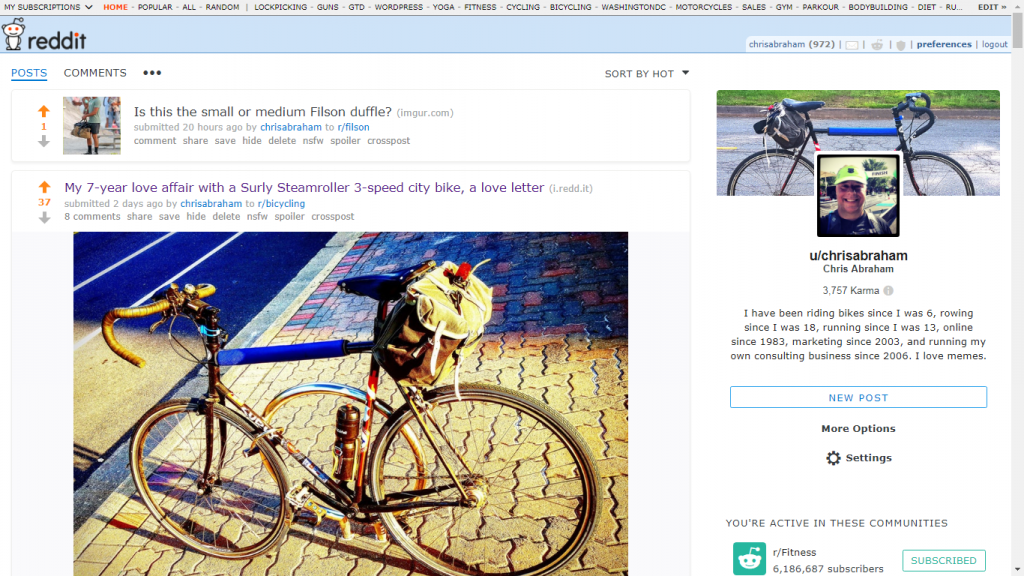 New Reddit User Profile Page and Moderator Tools